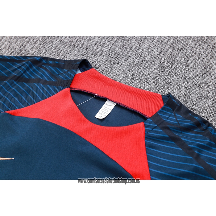 Chandal del Paris Saint-Germain 23-24 Manga Corta Azul - Pantalon Corto